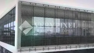 VP-GIGA outdoor LED grid display Installation