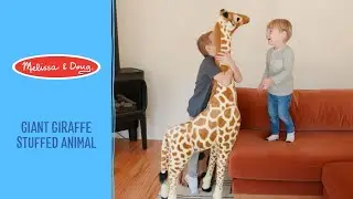 Melissa & Doug Giraffe Giant Stuffed Animal