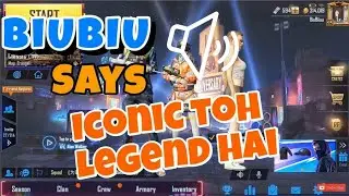 BIUBIU Says ICONIC TOH LEGEND HAI