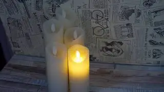 Realistic Dancing LED Flickering Flameless Candles #Review