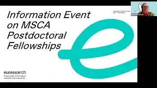 Information event on the Marie Skłodowska Curie Postdoctoral Fellowship