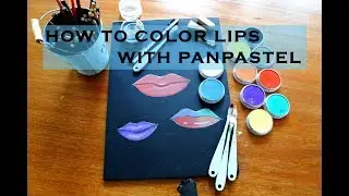 HOW TO COLOR LIPS WITH PANPASTEL | CLASSIC, CUPID, & OMBRE STYLE