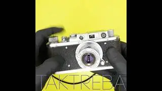 ZORKI-1 (C) #402003 1951-1953 Leica Copy LTM39 Camera. Shutter Curtains Intact