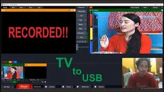 Cara Rekam Siaran Televisi ke Komputer/Laptop Tanpa Koneksi Internet | TV to USB
