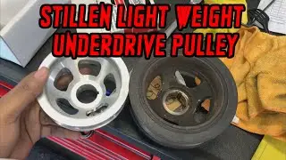 Installing Stillen Lightweight Underdrive Pulley G37/370Z