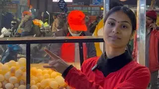 B Tech pani puri vali viral Girl #viral #food #trending