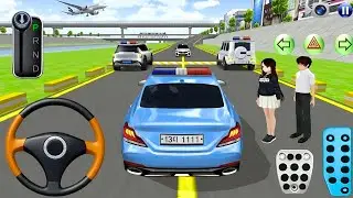 Mercedes Golden Tesla Electric E23 - 3D Driving Class Android Gameplay 2026 | Car Game
