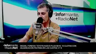 MIGUEL FORESSI: TOYOTA NUEVO PLAN 90/10. 10 CUOTAS CON ADJUDICACIÓN PACTADA EN LAS CUOTAS 3 Y 6