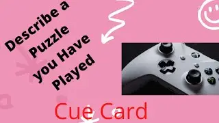Speaking Cue Card Describe A Puzzle You Have Played#ielts
