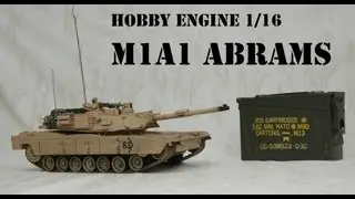 Chrony test BB Hobby Engine Abrams M1 1/16 scale Desert Tank PRO EDITION