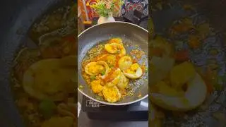 Egg fry with simple ingredients🍳#shorts #youtubeshorts #shortvideo #food #egg @tabaqeayisha