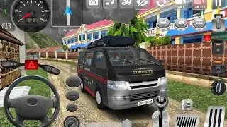 New Toyota Hiace Games - Coach City Van Driving Simulator 2026: Minibus Sim 3D - Android Gameplay