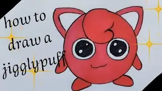how to draw an easy drawing🎨jigglypuff 💞 Draw Jigglypuff Step by Step, Pok&eacute;mon Art Tutorial
