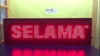 Led Running Text singel color