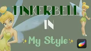 Tinker Bell speed drawing