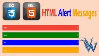 Learn HTML and CSS Alert Box On Page Load | Alert Messages In Bootstrap By Amazing Techno Tutorials
