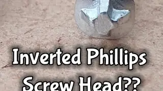 anti-tamper security screw inverted/concave Phillips #antitamper #righttorepair #concavephillips