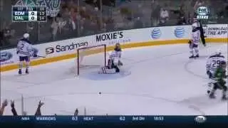 Fantastic goal by Klingberg from center ice @ Oilers