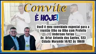 Entrevista olho no olho com prefeito Anderson Farias e Rafael pascotti