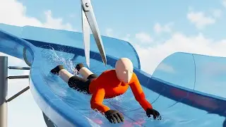 Crazy Water Physics & Active Ragdoll - Ragdore/Gorag - Physics Sandbox Gameplay