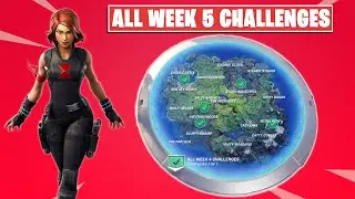 Week 5 Challenges Full Guide! Fortnite All Week 5 Challenges - Chapter 2 Season 4