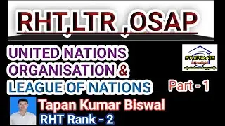 United Nations organization & League of Nations,60 important  mcq part -1