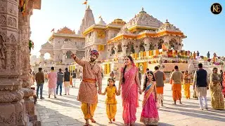 जब राम जी की प्राण प्रतिष्ठा में पधारे नन्हे कान्हा और राधा रानी || YMKN || Shree Krishan leela