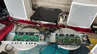 Crossover dbx 223xl 223xs cốt cơ hàng bãi Mỹ xịn điện 120vac