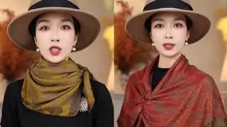 100 Stylish Ways to Tie a Silk Scarf #fashion #scarf #scarffashion