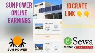 Sun Power Earning App Today | how to crate  Sun power app Earnings I'd ||Teach Nepal ||