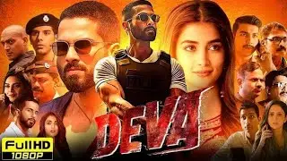 Deva Full Hindi Dubbed New Action Movie 2025 | Deva Full Movie In Hindi | Shahid Kapoor, Pooja Hegde