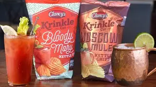 Aldi Chips - Bloody Mary and Moscow Mule Kettle Chips Review
