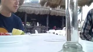 Jamming with the locals in Playa del Carmen