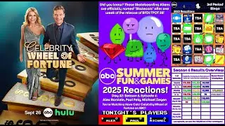 ABC's Summer Fun & Games 2025 Reactions, Day 32: Celebrity Wheel of Fortune (Season 6, Episode 4)