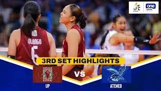 ATENEO vs UP | SET 3 HIGHLIGHTS | UAAP SEASON 88 WOMEN&rsquo;S VOLLEYBALL TOURNAMENT | FEBRUARY 22,2026