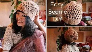 How to crochet an easy hat for beginners