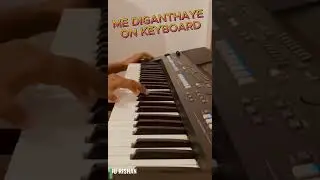 Me diganthaye solo on keyboard #music