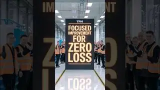 Focused Improvement in TPM | Zero Loss & OEE Boosting Strategy 🔧 #industrialexcellence #education