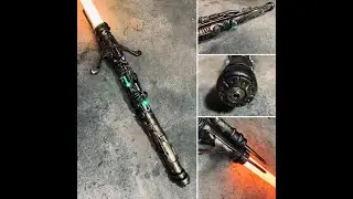 Anuke's Hand   Egyptian themed lightsaber   CFX   Crystal Focus X