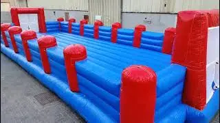 Soapy Football Inflatable #inflatable