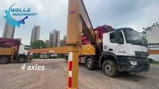The introduction of 2020 Sany-Benz 56m concrete pump