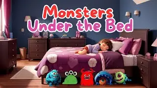 Monsters Under the Bed, Moral Story for Children, Kuchi Kids