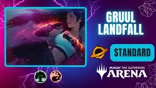 🔥🌳 Gruul Landfall | Standard | MTG Arena Gameplay | EOE | BO1