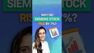Why did Siemens stock rise by 7%? #shorts