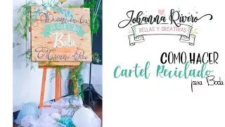 Tips para hacer Lettering como un profesional siendo inexperto, cartel para boda