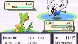 Pok&eacute;mon Shiny Gold Catching Lugia