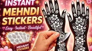 Instant mehndi stickers for you❤