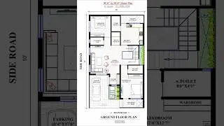 30' by 50' 2bhk House Plan| 1500 sqft House design| #home #2bhk #realestate #naksha #homedesign