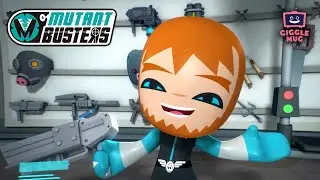 The Unexpected Guest | Mutant Busters (12-Minute Action Cartoon for Children!)