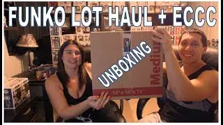 ECCC 2019 BoxLunch Unboxing - Funko Pop Lot Haul Also with EPIC Toyko Vinyl GRAIL